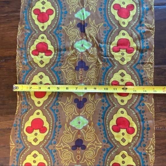 DISNEY PARKS Mickey Mouse Fringe Scarf - Picture 5 of 9